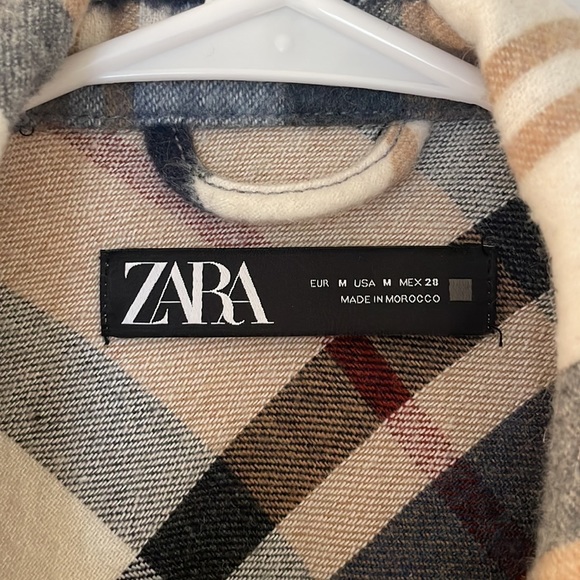 🎉HP🎉 Zara oversized plaid jacket - Picture 2 of 3